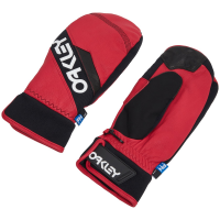 Oakley Factory Winter Mittens 2.0 2023 in Red size Medium | Leather/Elastane/Rubber