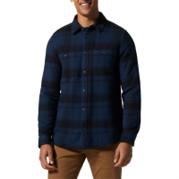 Mountain Hardwear Plusher(TM) Long-Sleeve Shirt 2021 Blue in Navy size Small | Cotton