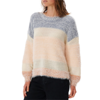 Women's Rip Curl Surf Treehouse Knit Sweater 2022 in Pink size X-Small | Acrylic/Wool/Polyester