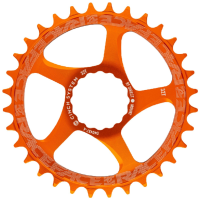 Race Face Narrow Wide Direct Mount Cinch Chainring 2026 in Orange size 28T | Aluminum