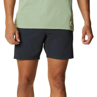 Mountain Hardwear Basin Trek Hybrid Shorts 2021 in Brown size 36 | Nylon/Cotton/Elastane