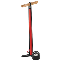 Lezyne Steel Floor Drive Floor Pump 2023 in Red | Aluminum