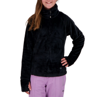 Kid's Obermeyer Furry Fleece Top Girls' 2022 in Pink size Medium | Polyester