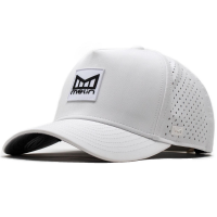 Melin Hydro Odyssey Stacked Hat 2022 in White size Classic | Rubber