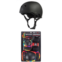 Triple 8 Sweatsaver Liner Skateboard Helmet 2022 - Small Package (S) + L Bindings in Blue size S/L | Nylon