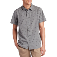 The North Face Bay Trail Short-Sleeve Shirt in Gray size Small | Cotton