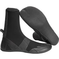 Vissla 3mm High Seas Split Toe Wetsuit Boots 2026 in Black size 10 | Neoprene