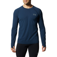 Mountain Hardwear Mountain Stretch Long Sleeve 2022 in Blue size Small | Polyester