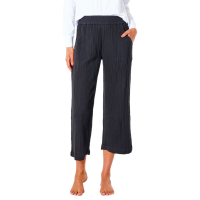 Women's Rip Curl Premium Surf Beach Pants 2022 in White size Large | Cotton