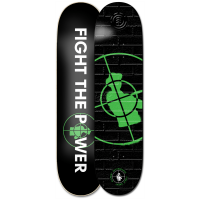 Element Public Enemy PEXE Stencil Skateboard Deck 2022 size 8.25