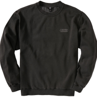 Volcom Backwall Crew Sweatshirt 2021 in Black size Small | Cotton/Polyester