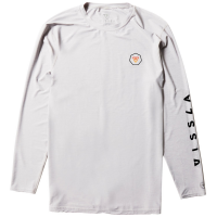 Vissla All Time Long Sleeve Surf Shirt 2022 in White size Medium | Spandex/Polyester