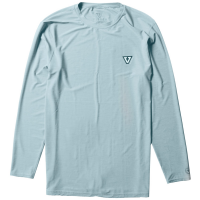 Vissla Twisted Long Sleeve Surf Shirt 2021 in Black size Medium | Spandex/Polyester
