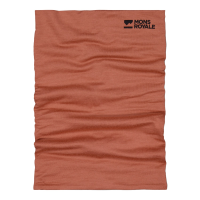Mons Royale Double Up Neckwarmer 2026 in Orange | Wool