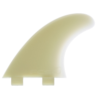 FCS M5 Natural Glass Flex Tri Fin Set 2024 size Medium