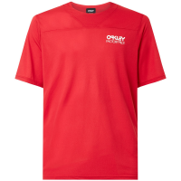 Oakley Cascade Short Sleeve Trail T-Shirt 2021 in Red size Medium | Polyester