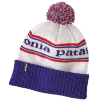 Patagonia Powder Town Beanie Hat 2026 in White | Spandex/Polyester