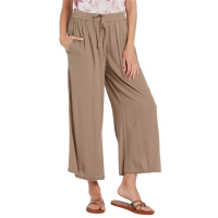 Women's Volcom Morning Stone Pants 2022 Brown size X-Large | Viscose