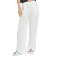 Women's Volcom Stoneshine Junki Pants 2022 in White size Medium | Viscose