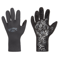 Women's Billabong 2mm Synergy Wetsuit Gloves 2021 in Black size X-Small | Nylon/Neoprene