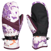 Women's Roxy Jetty Mittens 2022 in Black size Small | Polyester