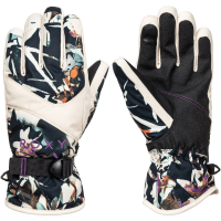 Women's Roxy Jetty Gloves 2022 in Black size Small