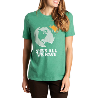 Women's Toad & Co Hemp Daily T-Shirt 2021 Green size Medium | Cotton