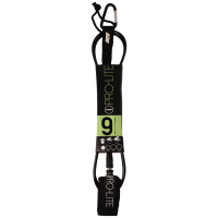 Pro-Lite 9' Comp Knee Surfboard Leash 2024 in Black