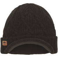 Coal The Yukon Brim Beanie Hat 2026 in Black | Wool
