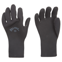 Billabong 2mm Absolute 5 Finger Wetsuit Gloves 2021 in Black size X-Small | Nylon/Neoprene