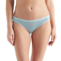 Women's Icebreaker Siren Bikini Briefs 2022 in Khaki size Medium | Nylon/Wool/Elastane
