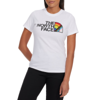 Women's The North Face Pride T-Shirt 2022 in Black size X-Large | Cotton