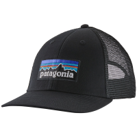 Patagonia P-6 Logo LoPro Trucker Hat 2026 in Black | Cotton/Polyester
