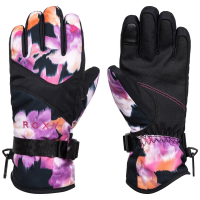 Kid's Roxy Jetty Gloves Big Girls' 2022 in White size Small | Polyester
