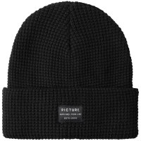 Picture Organic York Beanie Hat 2024 in Black | Spandex/Polyester