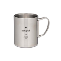 Snow Peak Insulated Stainless Steel Mug 2022 - O/S in Silver
