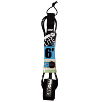 Pro-Lite ' Freesurf Surfboard Leash 2024 in Black size 6 | Neoprene