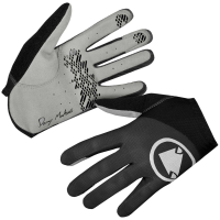 Endura Hummvee Lite Icon Bike Gloves 2025 in Black size Medium | Nylon/Leather/Polyester