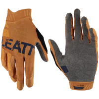 Leatt MTB 1.0 GripR Bike Gloves 2022 in Orange size Small | Micron