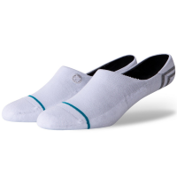 Stance Gamut 2 3-Pack Sock 2022 Socks in White size Medium | Nylon/Cotton/Elastane