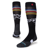 Stance Fish Tail Snow Socks 2022 in Black size Medium | Nylon/Wool/Elastane