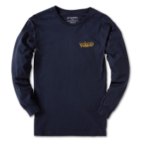 Volcom Burgoo Long-Sleeve T-Shirt 2021 Blue in Navy size Small | Cotton