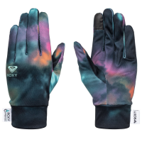 Women's Roxy Hydrosmart Glove Liners 2022 in Black size X-Large | Elastane/Polyester