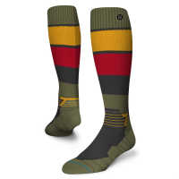 Stance Trenchtown Snow Socks 2022 in Black size Medium | Nylon/Wool/Elastane