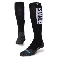 Stance OG Wool 2 Snow Socks 2022 in Black size Large | Nylon/Wool/Elastane
