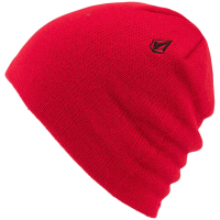 Volcom Woolcott Beanie Hat 2022 in Red | Acrylic