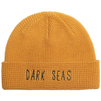 Dark Seas Presidio Beanie Hat 2022 in Yellow | Acrylic