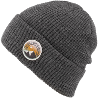 Women's Volcom Waffle Patch Beanie Hat 2022 in Gold | Acrylic