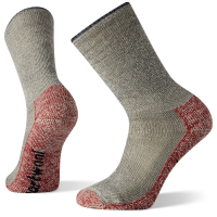 Smartwool Classic Mountaineer Maximum Cushion Crew Socks 2021 in Gray size Large | Nylon/Wool/Elastane