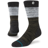 Stance Badge Socks 2022 in Black size Medium | Nylon/Wool/Elastane